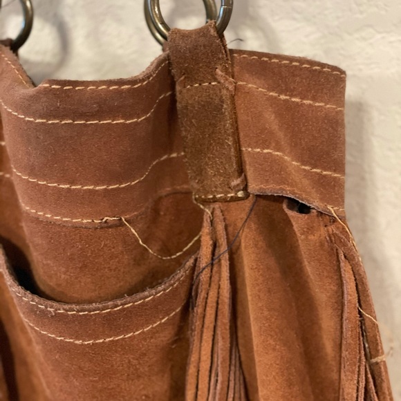 Lucky Brand, leather tassel tote - Picture 4 of 5